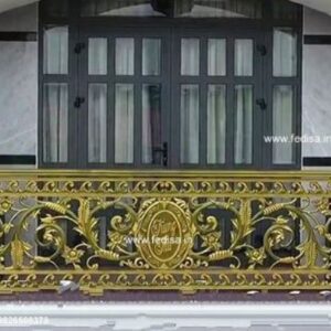 Custom Brass Railing Design For Staircases Staircase Pipe Railing