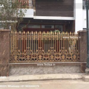 Designer Brass Railing For Premium Interiors Steel Railing Design For Ladder