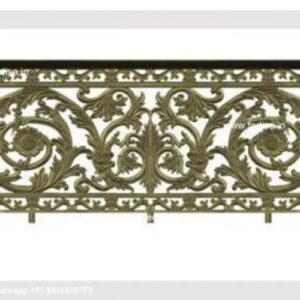Premium Brass Balcony Railing For Homes Sidi Railing Design Wooden