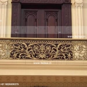 Unique Brass Balcony Railing Design Concepts Balcony Tempered Glass Design