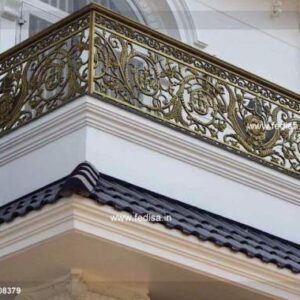 Classic Brass Railing Design For Interior Spaces Steel Ki Sidi Ka Design
