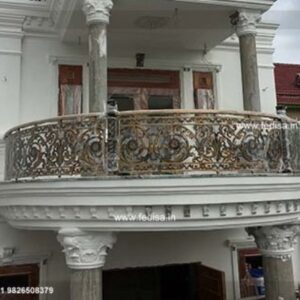 Brass Railing Design For Home Renovation Ideas Ornamental Railing Design