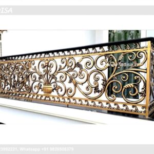 Elegant Brass Handrail Design For Premium Spaces Stairs Railing Designs In Steel And Wood