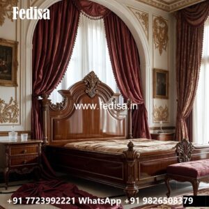 Stylish Luxury Bed Design for Master Bedrooms No-0005