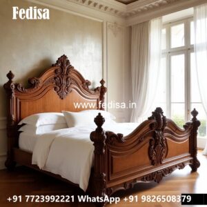 Luxury Bed Design with Royal Interior Style No-0015