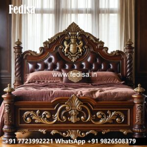 Designer Luxury Bed Design with Premium Headboard No-0051