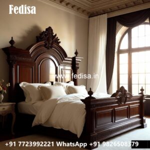 Modern Luxury Bed Design with Elegant Structure No-0058
