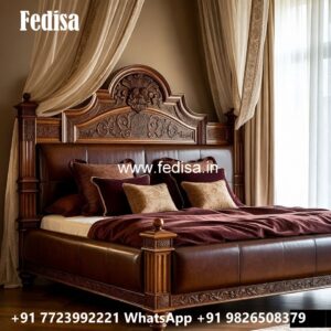 Luxury Bed Design with Elegant Modern Structure No-0076