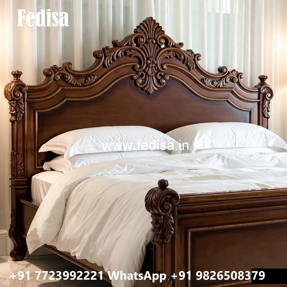 Elegant Upholstered Luxury Bed Design Inspirations No-0102