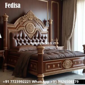 Premium Luxury Bed Design with Designer Finish No-0108