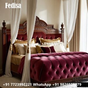 Stylish Luxury Bed Design with Premium Materials No-0140