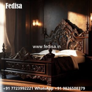 Elegant Luxury Bed Design with Modern Upholstery No-0142