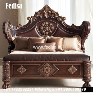 Modern Luxury Bed Design with Elegant Comfort Features No-0168