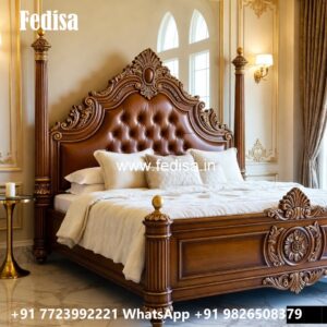 Modern Luxury Bed Design with Soft Fabric Finish No-0208