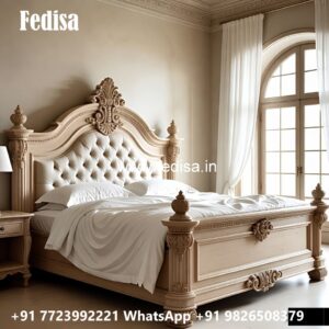 Premium Luxury Bed Design with Royal Upholstery No-0234