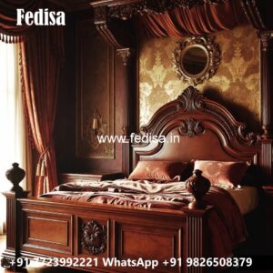 Premium Luxury Bed Design with Decorative Finish No-0277