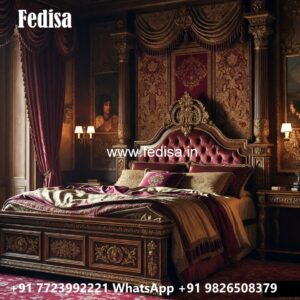 Luxury Bed Design with Contemporary Decorative Beauty No-0291