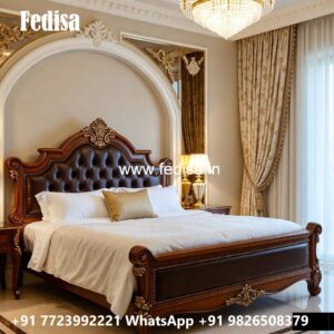 Traditional Bed Design with Classic Touch No-0320