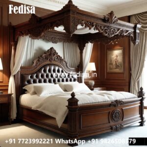 Elegant Double Bed Design for Modern Interiors No-0339