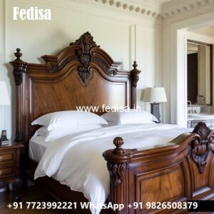 Simple Classic Bed Design for Modern Bedroom No-0371