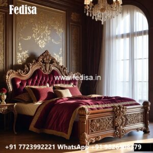 Classic Bed Design with Storage Drawers No-0389