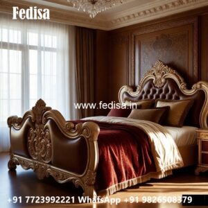 Modern Royal Classic Bed Design No-0396