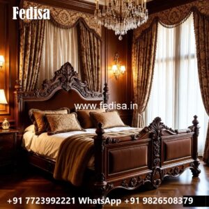 Amazing Classic Bed Design for Homes No-0398