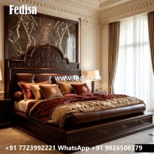 Stylish Antique Classic Bed Design No-0403