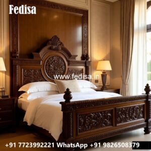 Premium Bedroom Classic Bed Design No-0406