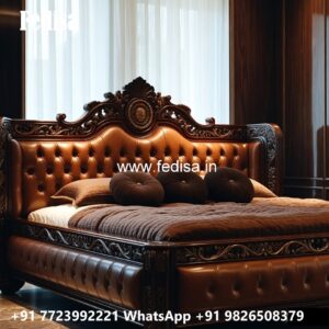Stylish Double Classic Bed Design No-0412