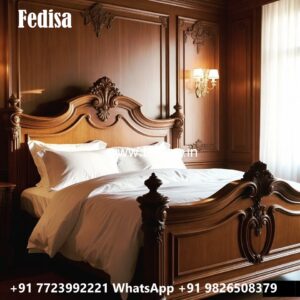 Bedroom Decor with Classic Bed Design No-0444