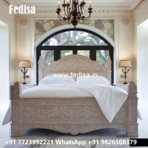 Beautiful Classic Bedroom Bed Design No-0485