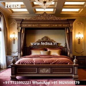 Classic Bed Design for Modern Villas No-0520