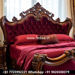 Wooden Classic Bed Design Inspiration No-0521