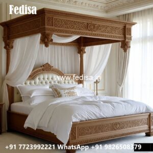 Elegant Bedroom Decor Classic Bed No-0537