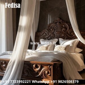Modern Bedroom Royal Bed Design No-0541
