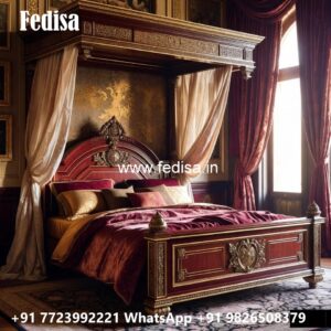 Stylish Royal Bedroom Furniture Design No-0548