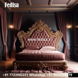 Elegant Bedroom Setup with Classic Bed No-0554