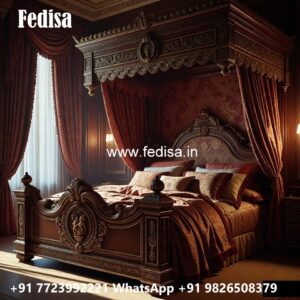 Best Wooden Classic Bed for Home No-0558