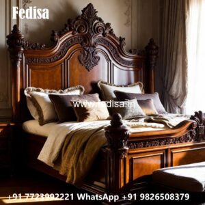 Royal Bedroom Inspiration Bed Design No-0584