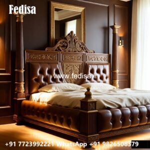 Elegant King Bed Classic Design No-0600