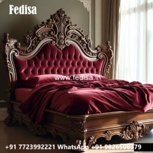 Viral Wooden Classic Bed Design No-0602
