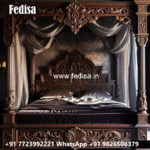 Stylish Luxury Home Bed Design No-0618