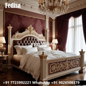 Classic Bed Design with Elegant Style No-0634