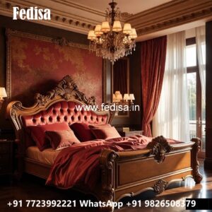 Elegant Wooden Furniture Bed Design No-0646
