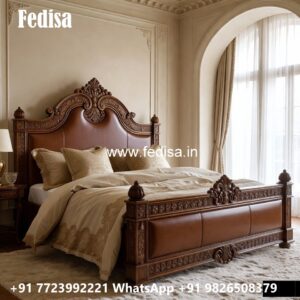 Stylish Classic Bedroom Bed Collection No-0697