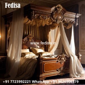 Traditional Luxury Bedroom Bed Ideas No-0722