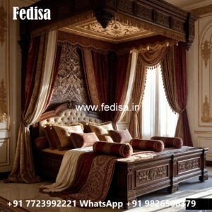 Decorative Bedroom Wooden Bed Trends No-0725