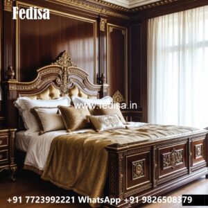 Elegant Wooden Bedroom Decor Collection No-0727