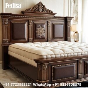 Elegant Bedroom Interior with Royal Furniture No-0817